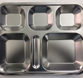 KHAY CƠM INOX
